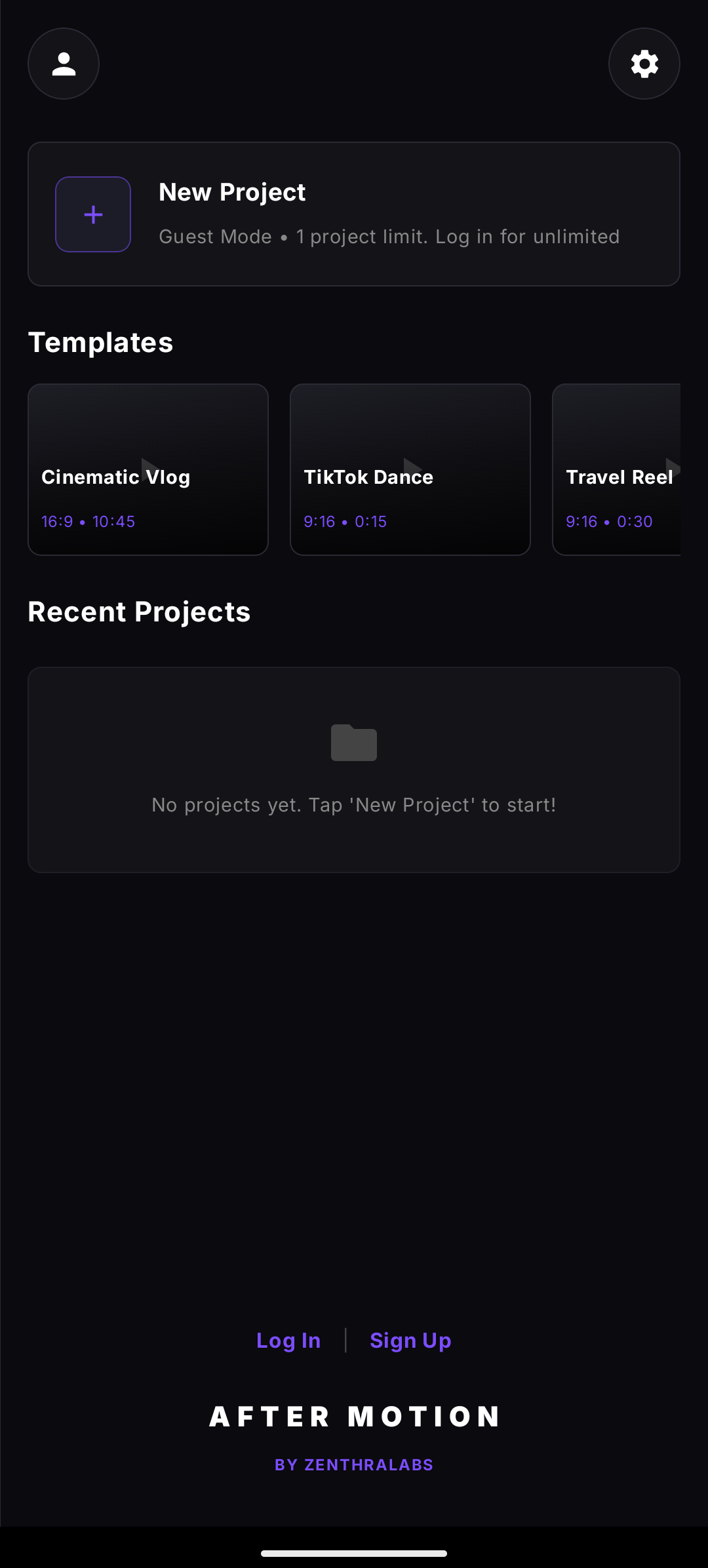 Project Creation
